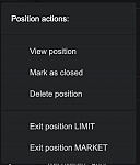 Adding an option  for editing positions
